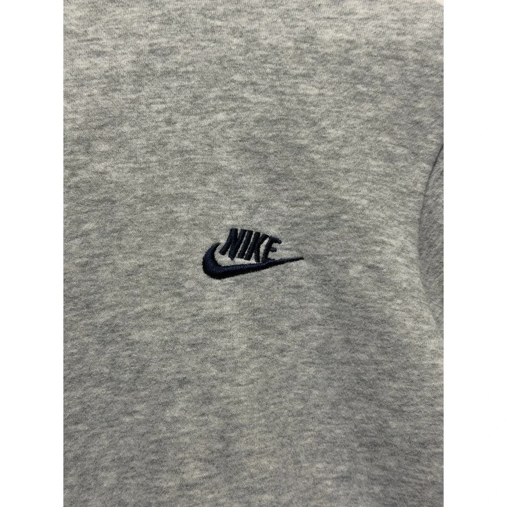 Nike Sportswear Club Fleece Hoodie Mens S Heather Gray Athleisure Gym Training